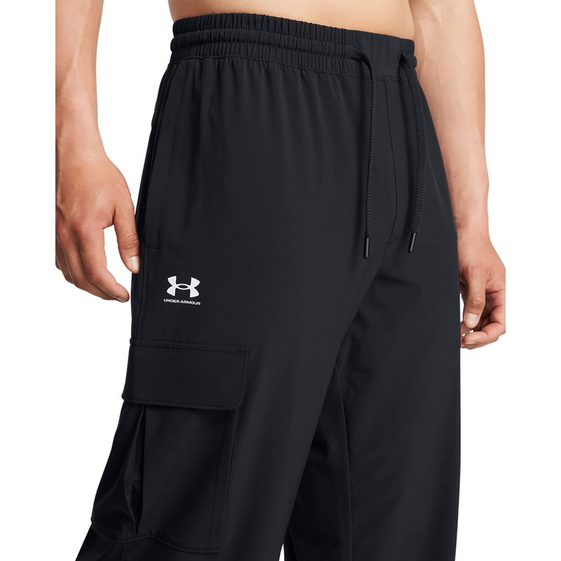 Штани чоловічі Under Armour Vibe Woven Cargo black/white 4