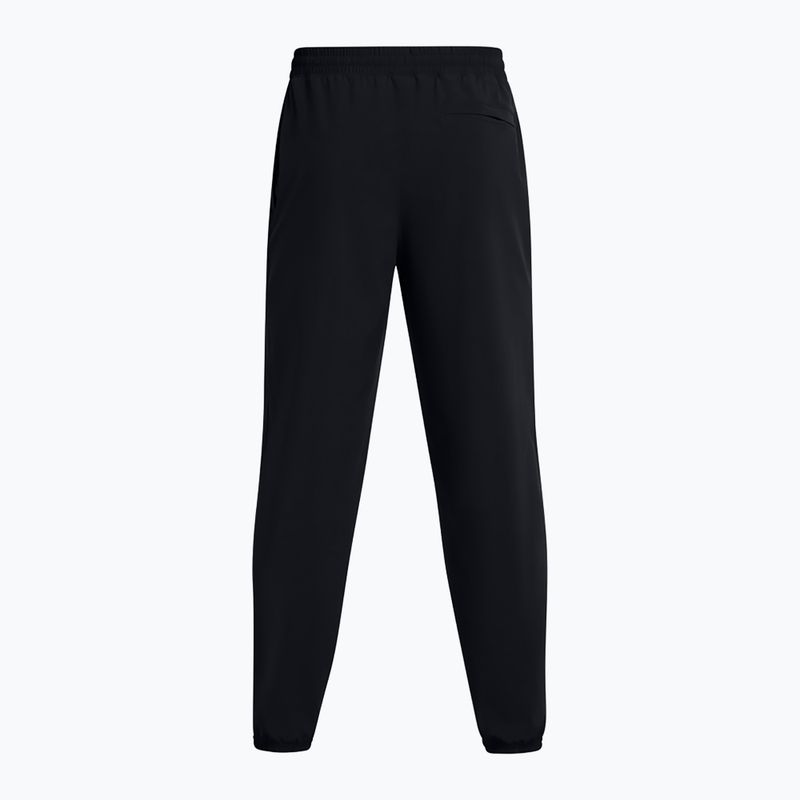 Штани чоловічі Under Armour Vibe Woven Jogger black/white 2