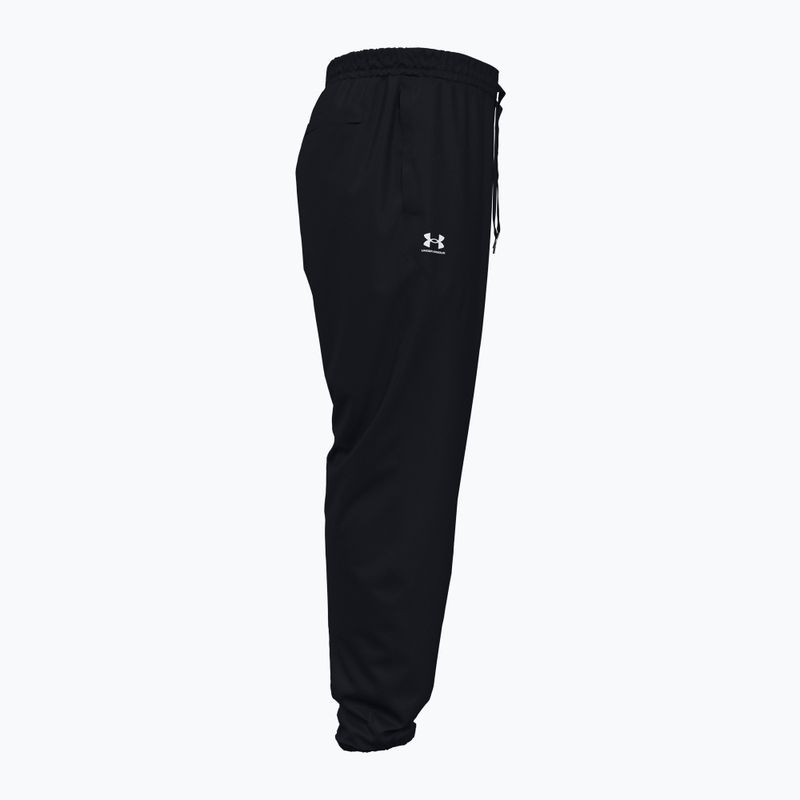 Штани чоловічі Under Armour Vibe Woven Jogger black/white 3