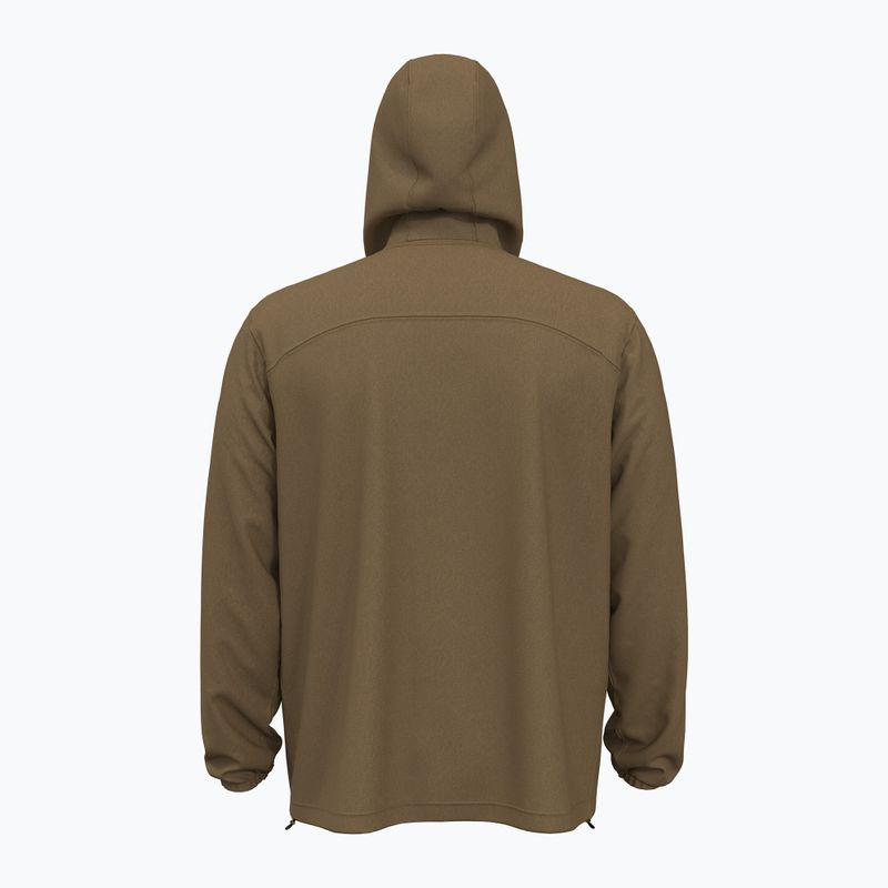 Куртка для тренувань чоловіча Under Armour Vibe Woven Windbreaker coyote/black 2