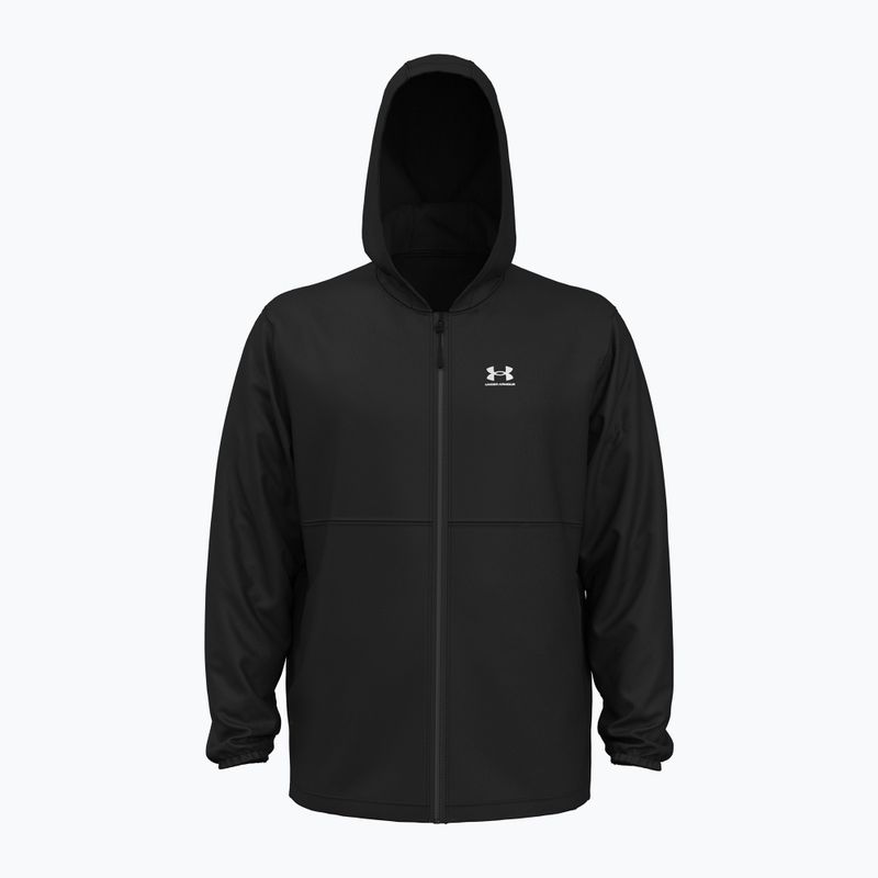Куртка для тренувань чоловіча Under Armour Vibe Woven Windbreaker black/white