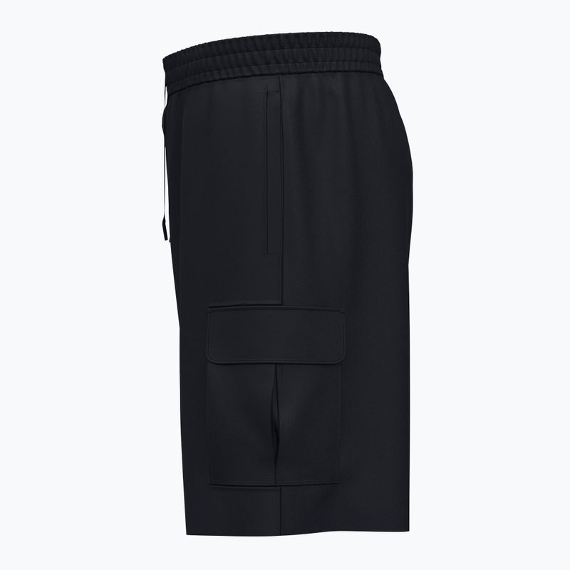 Шорти для тренувань чоловічі Under Armour Vibe Woven Cargo black/white 4
