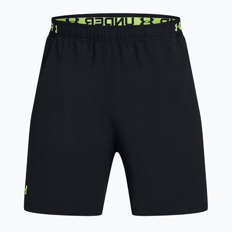 Шорти для тренувань чоловічі Under Armour UA Vanish Woven 6in black/morph green 5