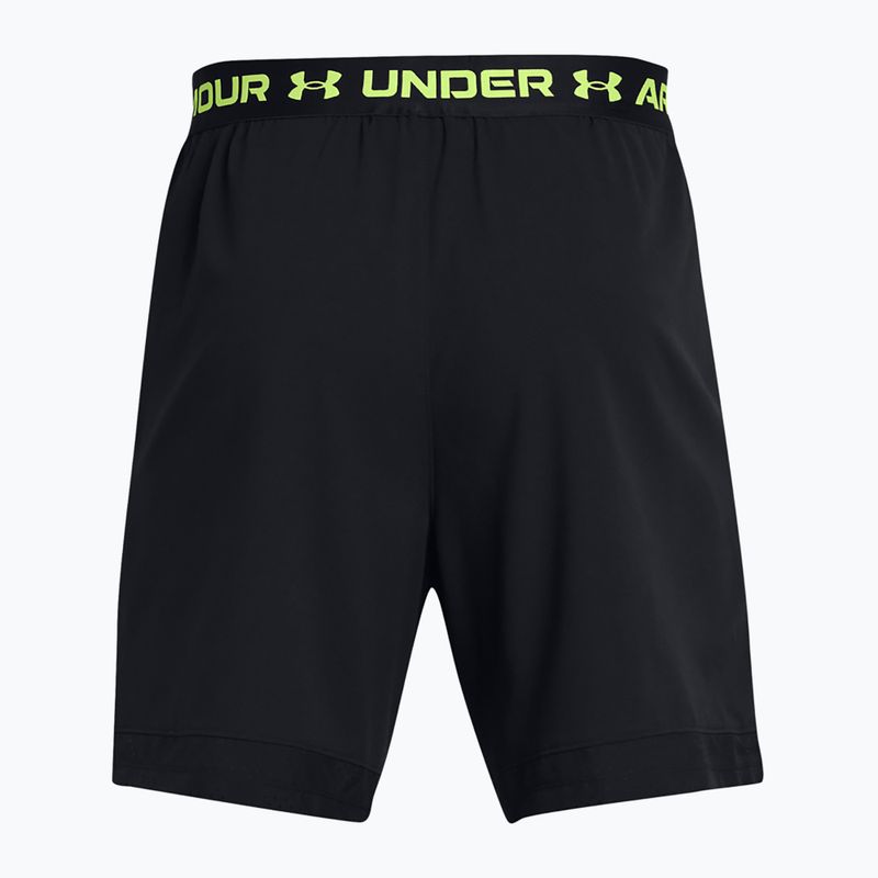 Шорти для тренувань чоловічі Under Armour UA Vanish Woven 6in black/morph green 6