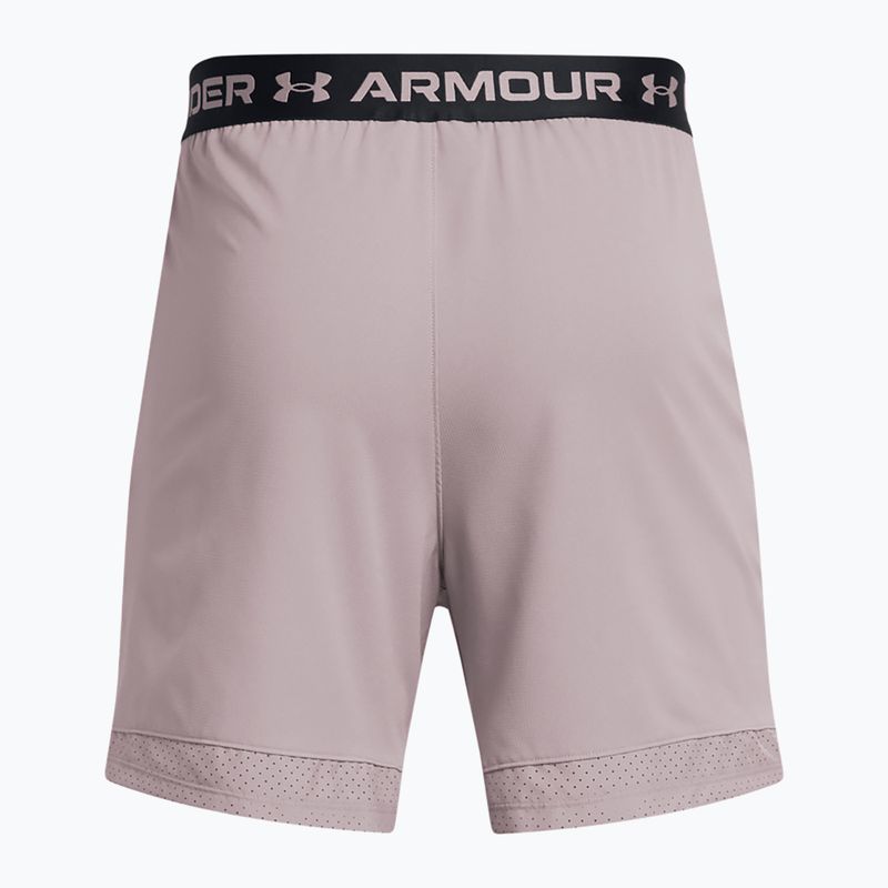 Шорти для тренувань чоловічі Under Armour UA Vanish Woven 6in tetra gray/black 6