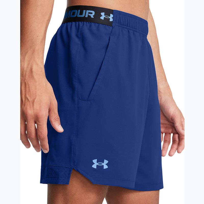 Шорти для тренувань чоловічі Under Armour UA Vanish Woven 6in tech blue/horizon blue 4