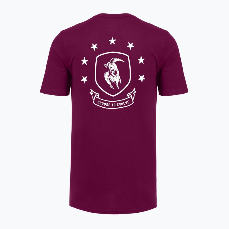 Футболка для тренувань чоловіча Under Armour Project Rock Badge Of Honor purple 4