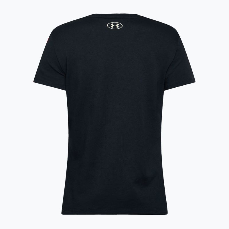 Футболка для тренувань жіноча Under Armour Project Rock HW black/silt 2
