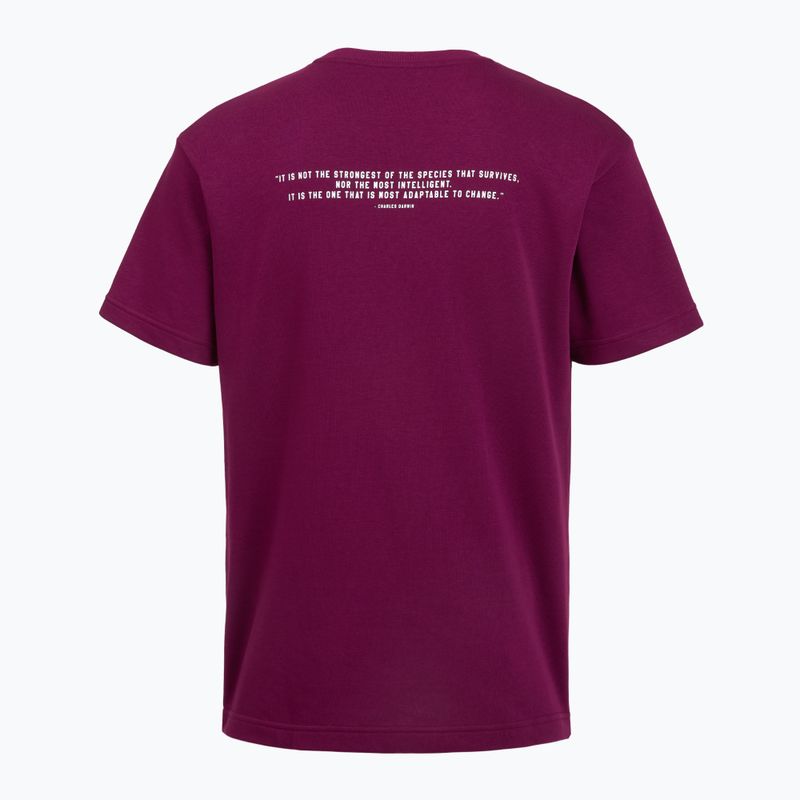 Футболка для тренувань чоловіча Under Armour Project Rock Terry Q3 purple 2