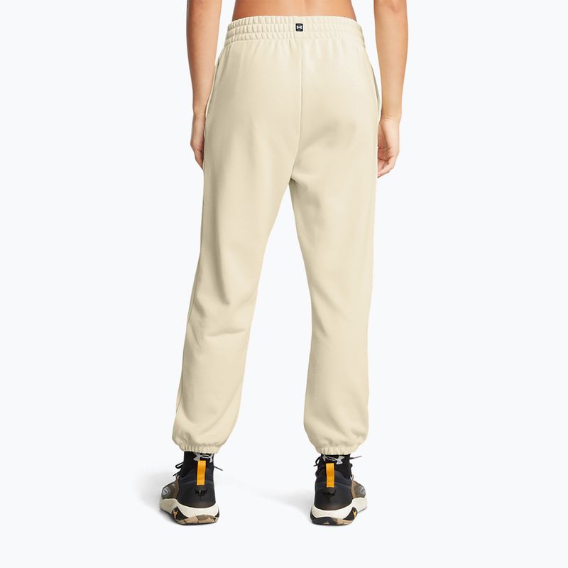 Штани для тренувань жіночі Under Armour Project Rock HWT Pnt silt / clay green 3