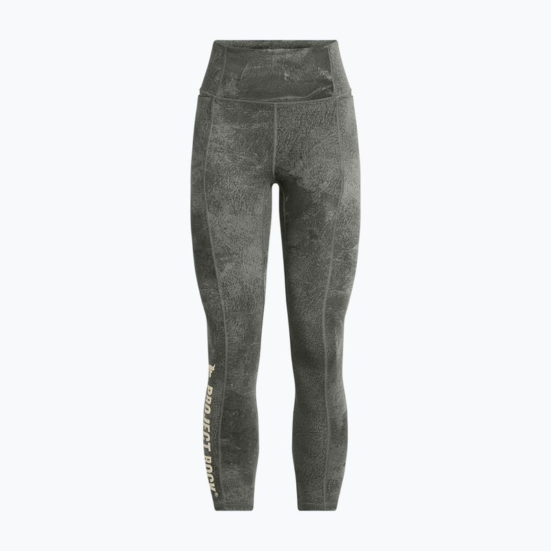 Легінси для тренувань жіночі Under Armour Project Rock clay green / silt 5