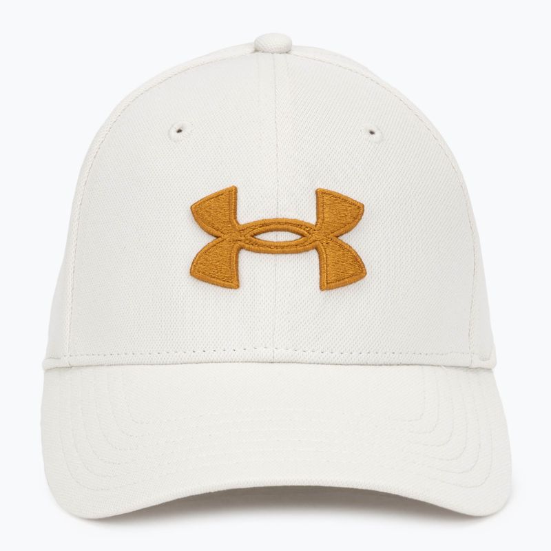 Кепка чоловіча Under Armour Blitzing summit white/yellow ochre 2