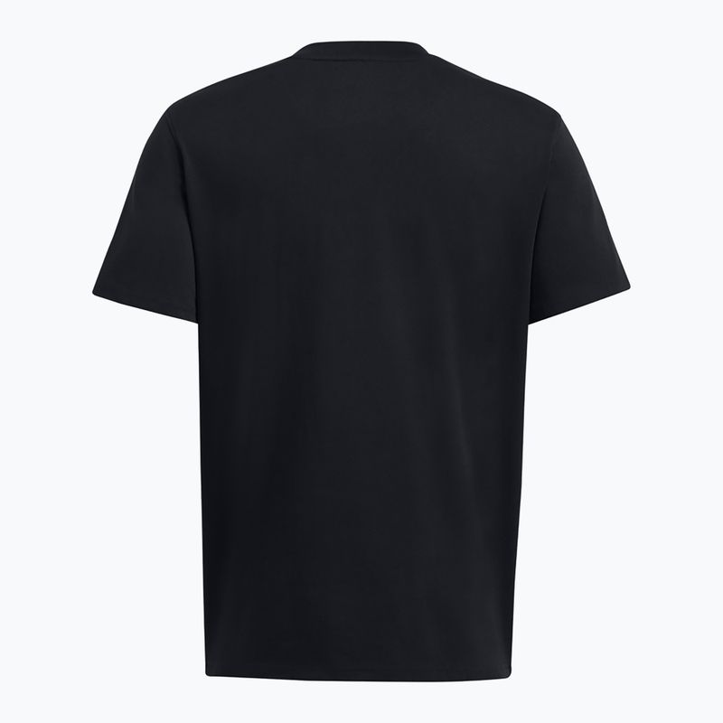 Футболка чоловіча Under Armour HW Armour Label black/black/black 2