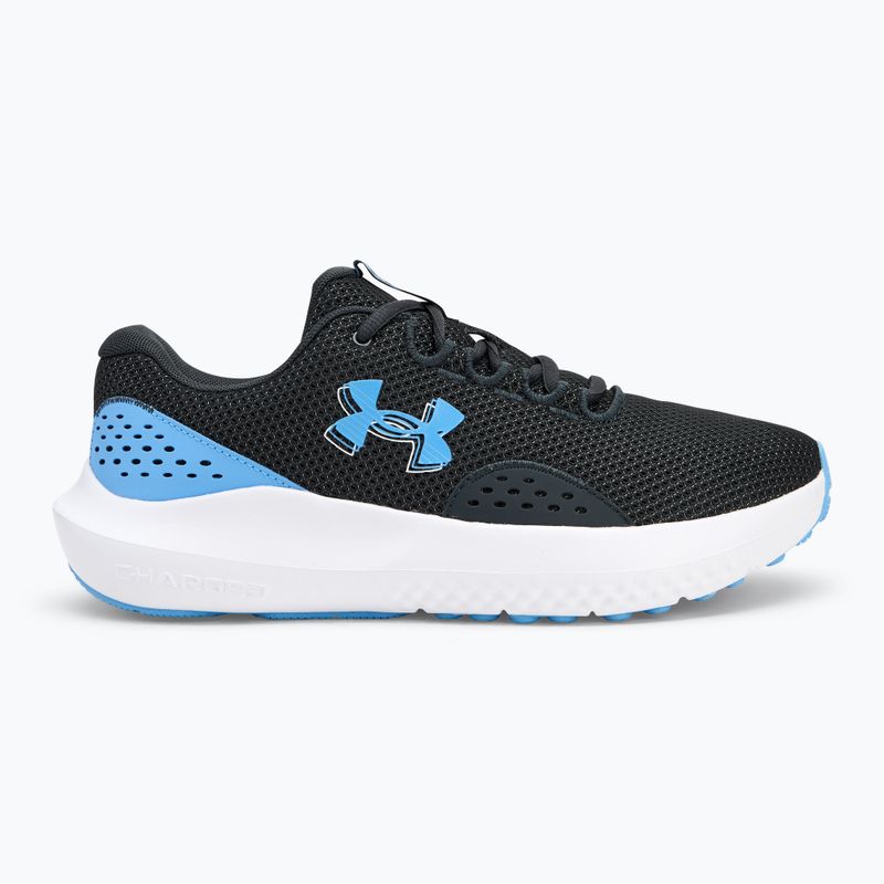 Кросівки для бігу чоловічі Under Armour Charged Surge 4 anthracite/horizon blue/horizon blue 2