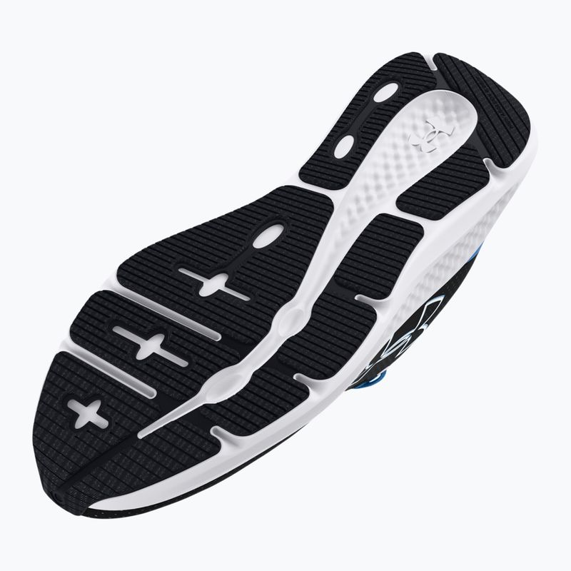 Кросівки для бігу жіночі Under Armour Charged Pursuit 3 Big Logo black/horizon blue/white 12