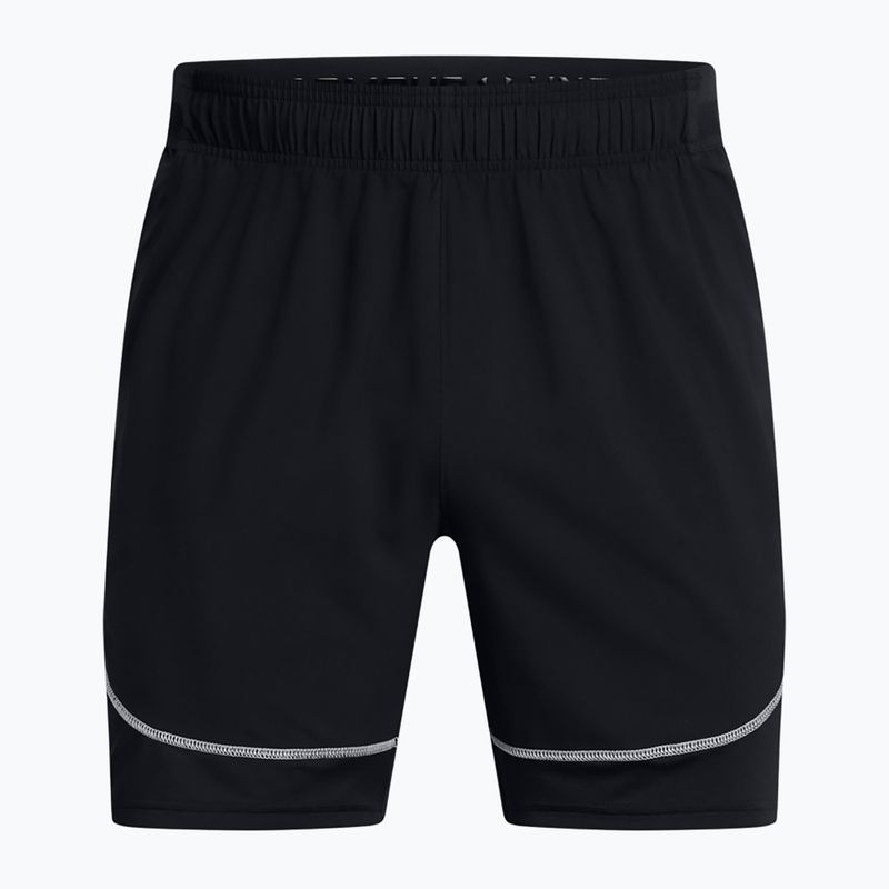 Шорти футбольні чоловічі Under Armour Challenger Pro Train black / white 5