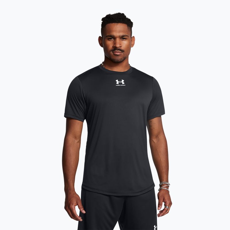 Футболка футбольна чоловіча Under Armour Chellenger Pro Train black/white