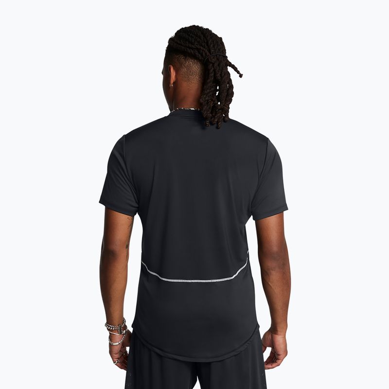 Футболка футбольна чоловіча Under Armour Chellenger Pro Train black/white 2