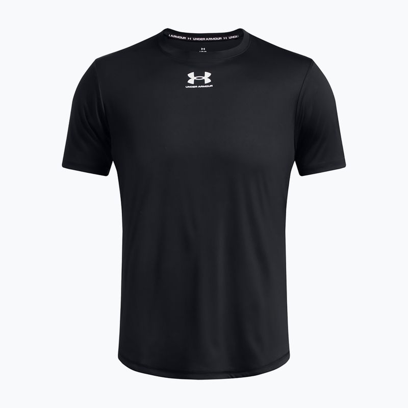 Футболка футбольна чоловіча Under Armour Chellenger Pro Train black/white 3