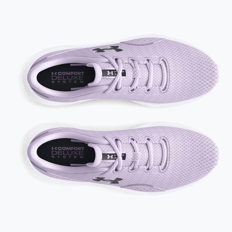 Кросівки для бігу жіночі Under Armour Charged Surge 4 salt purple/salt purple/black 4
