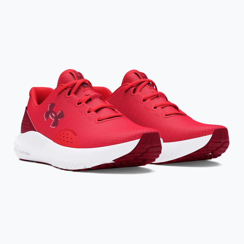 Кросівки для бігу чоловічі Under Armour Charged Surge 4 racer red/cardinal/cardinal