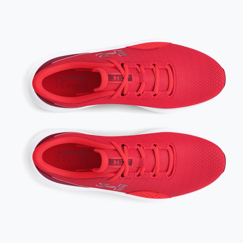 Кросівки для бігу чоловічі Under Armour Charged Surge 4 racer red/cardinal/cardinal 4