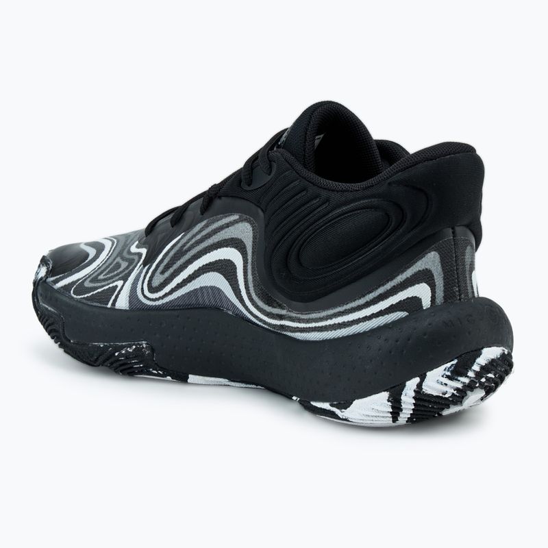 Кросівки баскетбольні Under Armour Spawn 6 Mid black/distant gray/mod gray 3