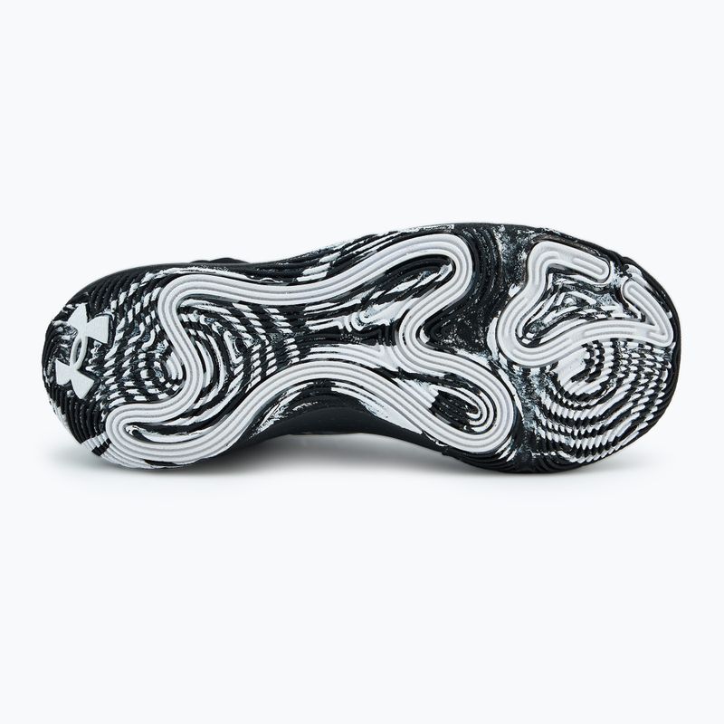 Кросівки баскетбольні Under Armour Spawn 6 Mid black/distant gray/mod gray 4