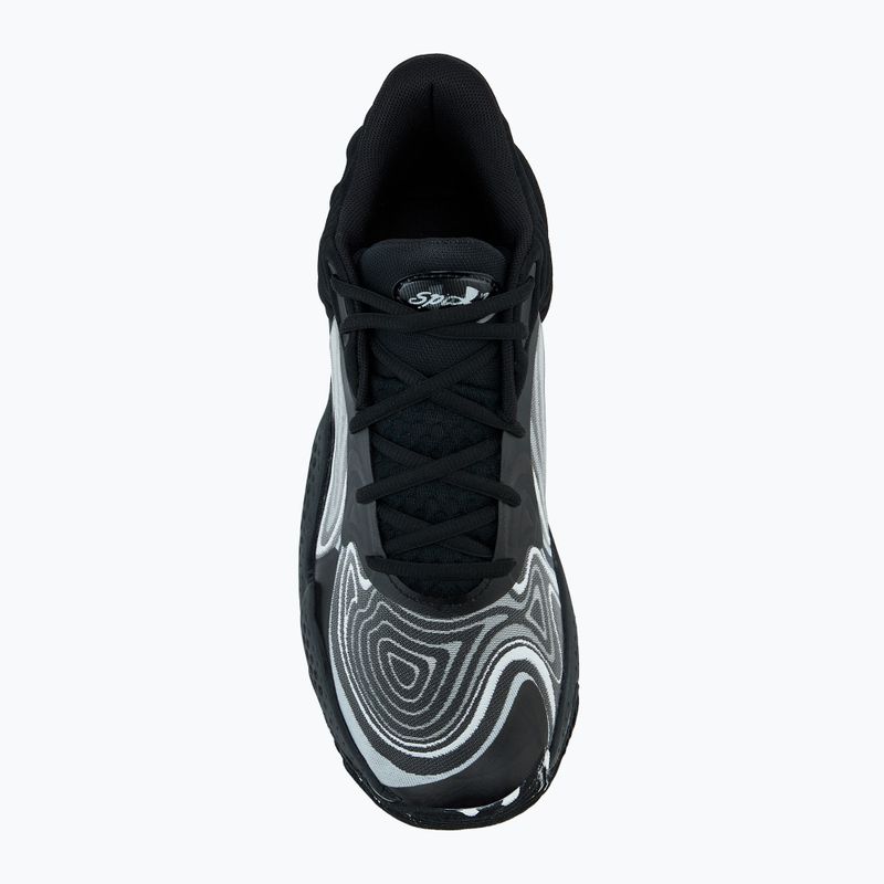 Кросівки баскетбольні Under Armour Spawn 6 Mid black/distant gray/mod gray 5