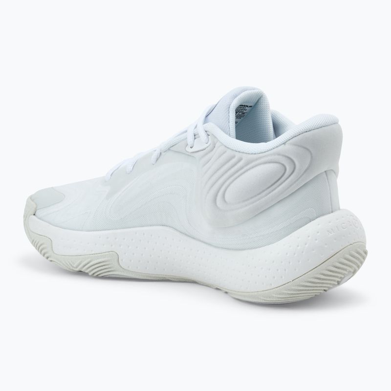 Кросівки баскетбольні Under Armour Spawn 6 white/distant gray/white clay 3