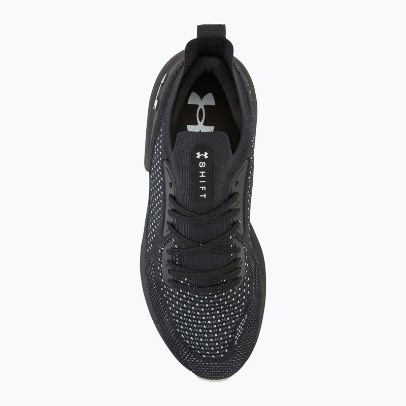 Кросівки для бігу чоловічі Under Armour Shift black/white/white 5