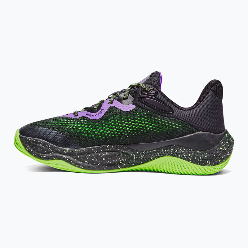 Кросівки для баскетболу Under Armour Curry Splash 24 purple/lavish/hyper green 2