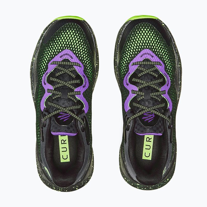 Кросівки для баскетболу Under Armour Curry Splash 24 purple/lavish/hyper green 5