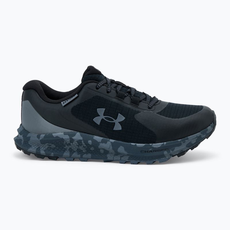 Кросівки для бігу чоловічі Under Armour Charged Bandit Trail 3 black/castlerock/white 2