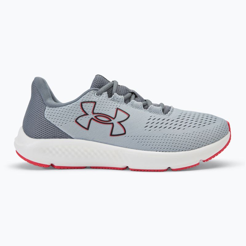 Кросівки для бігу чоловічі Under Armour Charged Pursuit 3 Big Logo mod gray/titan gray/black 2