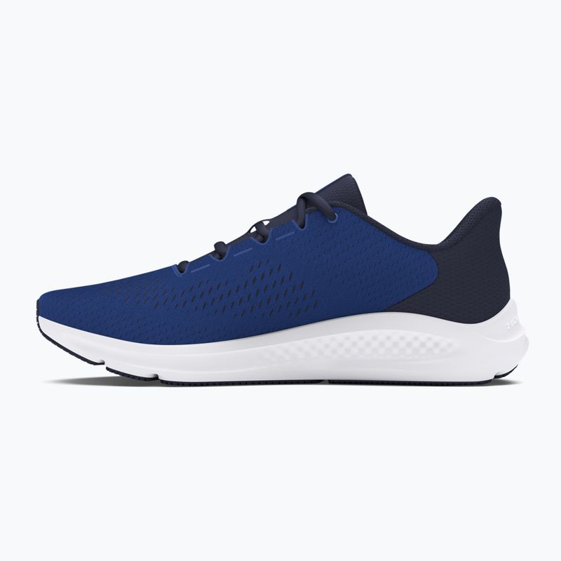 Кросівки для бігу чоловічі Under Armour Charged Pursuit 3 Big Logo tech blue/midnight navy/white 10