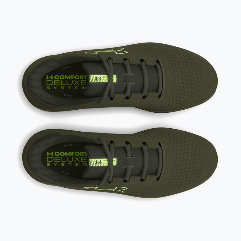 Кросівки для бігу чоловічі Under Armour Charged Pursuit 3 Big Logo marine od green/baroque green 10