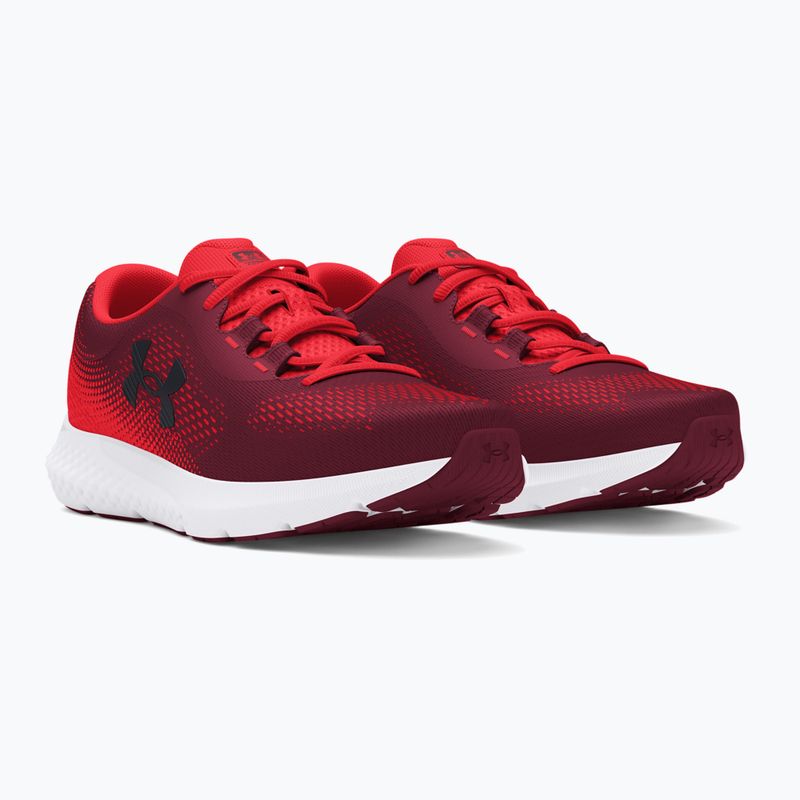 Кросівки для бігу чоловічі Under Armour Charged Rogue 4 cardinal/racer red/black