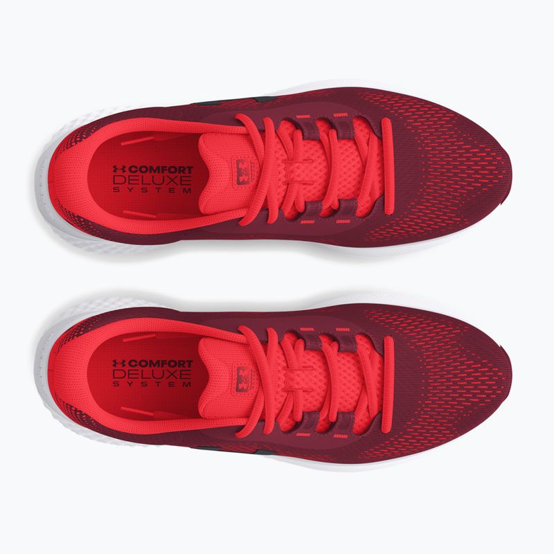 Кросівки для бігу чоловічі Under Armour Charged Rogue 4 cardinal/racer red/black 3