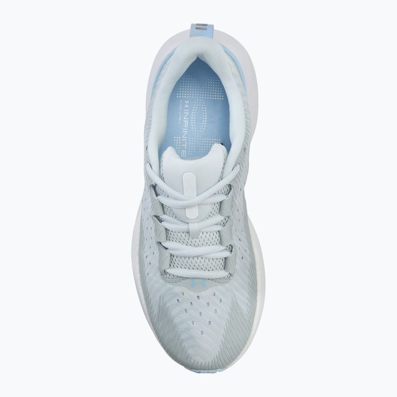 Кросівки для бігу жіночі Under Armour Infinite Pro distant gray/halo gray/nimbus blue 5