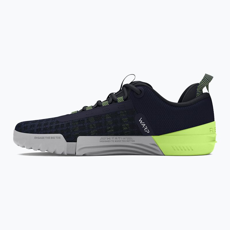 Чоловічі тренувальні кросівки Under Armour TriBase Reign 6 midnight navy/morph green/white 9