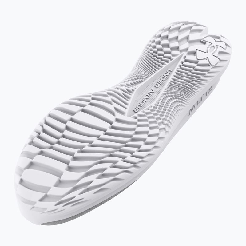 Кросівки для бігу чоловічі Under Armour Velociti 4 halo gray/racer red/white 5