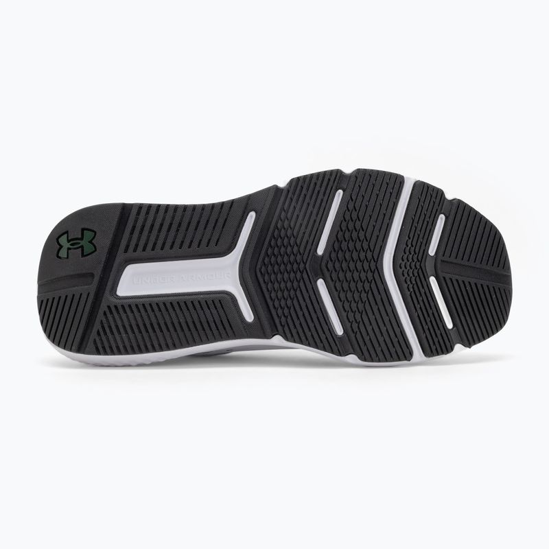 Кросівки для тренувань чоловічі Under Armour Commit 4 white/mod gray/forest green 4