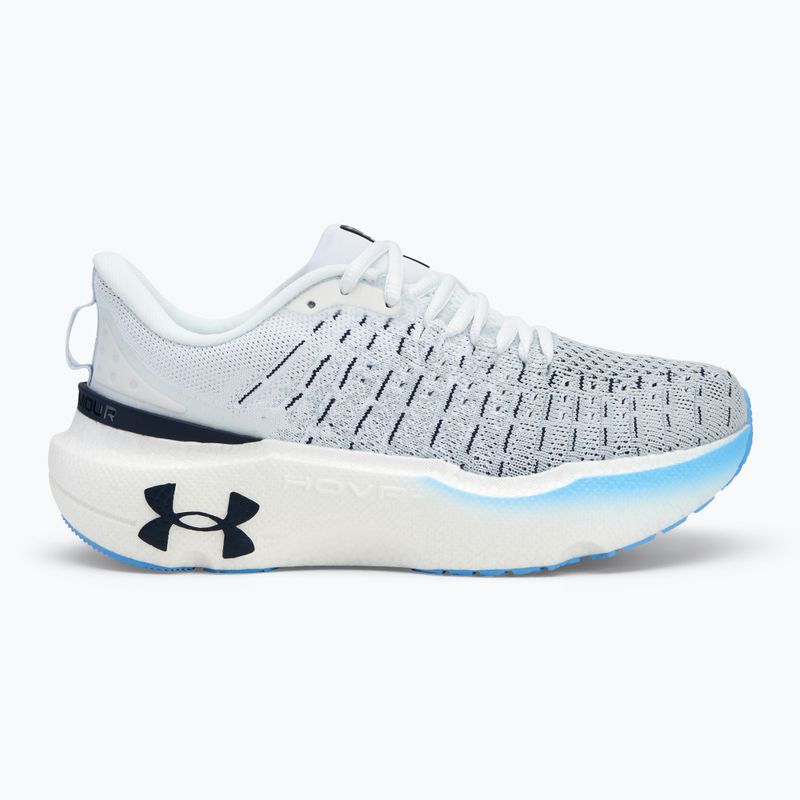 Кросівки для бігу жіночі Under Armour Infinite Elite white/halo gray/midnight navy 2