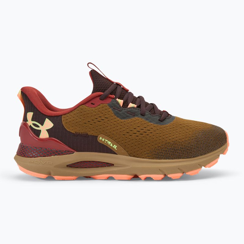 Кросівки для бігу чоловічі Under Armour Sonic Trail coyote/earthen orange/flare orange 2