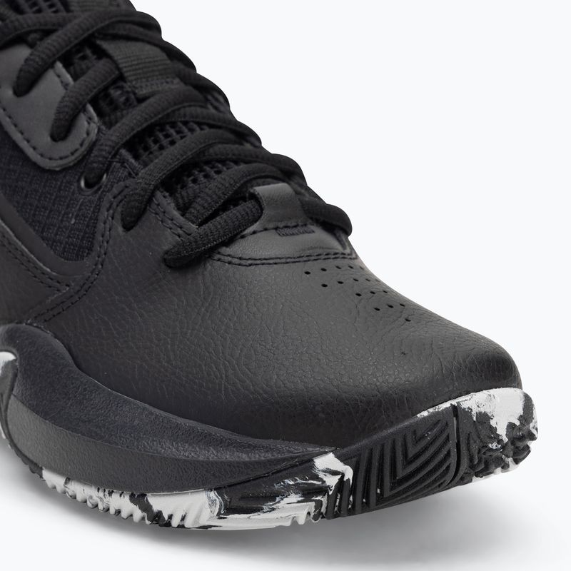 Кросівки баскетбольні дитячі Under Armour gS Lockdown 7 black/black/metallic silver 7