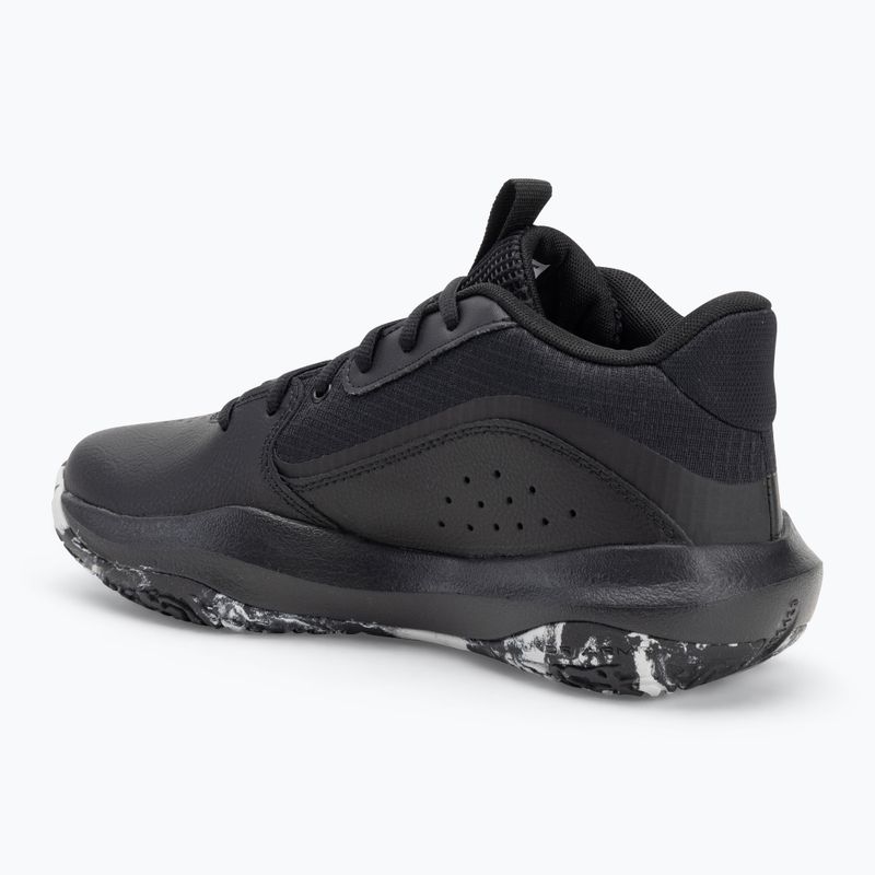 Кросівки баскетбольні Under Armour Lockdown 7 black/black/metallic silver 3