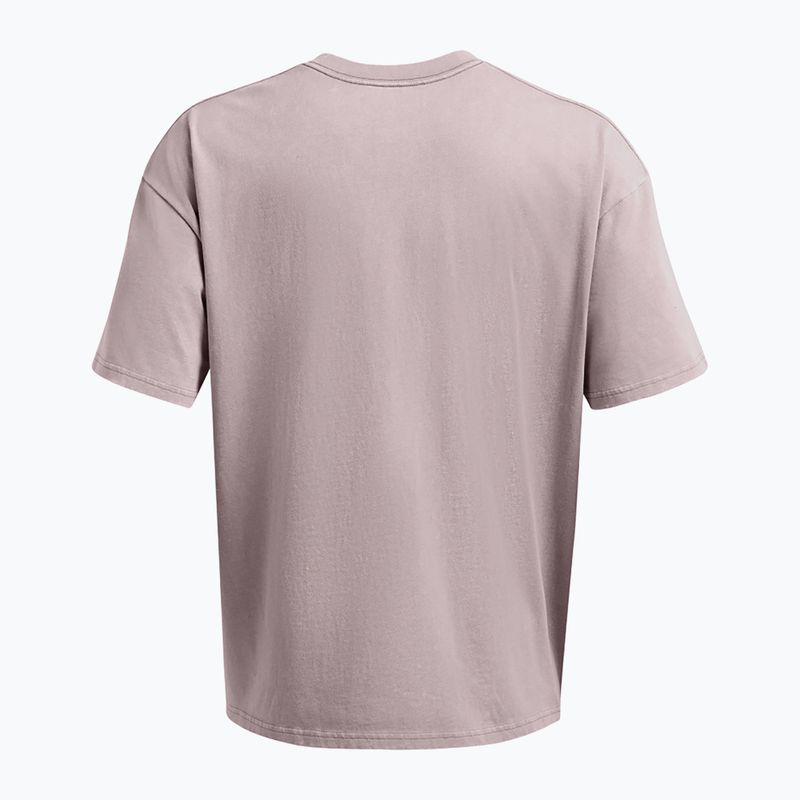 Футболка чоловіча Under Armour HW OS Logo Wash tetra gray/white 4