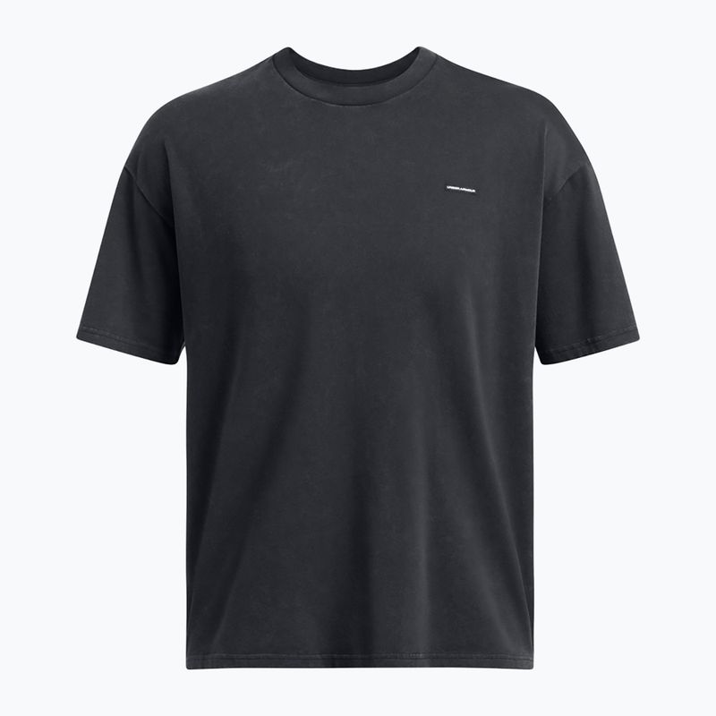 Футболка чоловіча Under Armour HW OS Logo Wash black/white 3