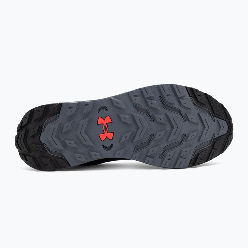 Кросівки для бігу чоловічі Under Armour Charged Bandit Trail 3 black/black/racer red 4